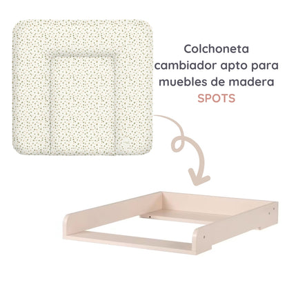 Cambiador Blando Para Comoda T-m Basic Spots