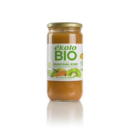Elaborado de Manzana y Kiwi Ecológica sin azúcares añadidos Ékolo 350 g