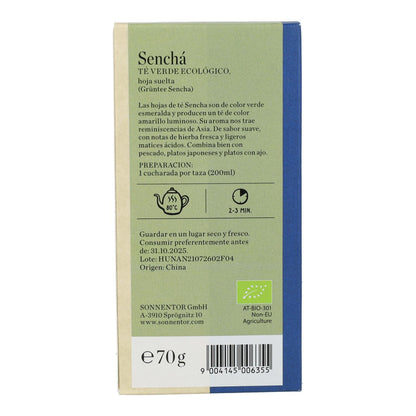 Té verde Senchá Eco 70g  Sonnentor