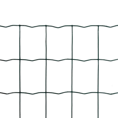 Set De Euro Valla Acero Verde 25x1 M / Vetonek_3