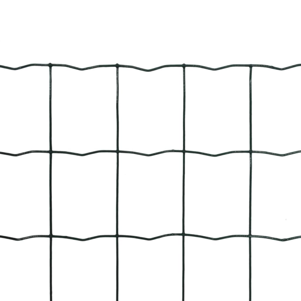 Set De Euro Valla Acero Verde 25x1,2 M / Vetonek_2