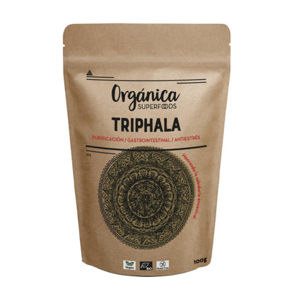 Triphala Bio En Polvo 1kg - Orgánica Superfoods_0