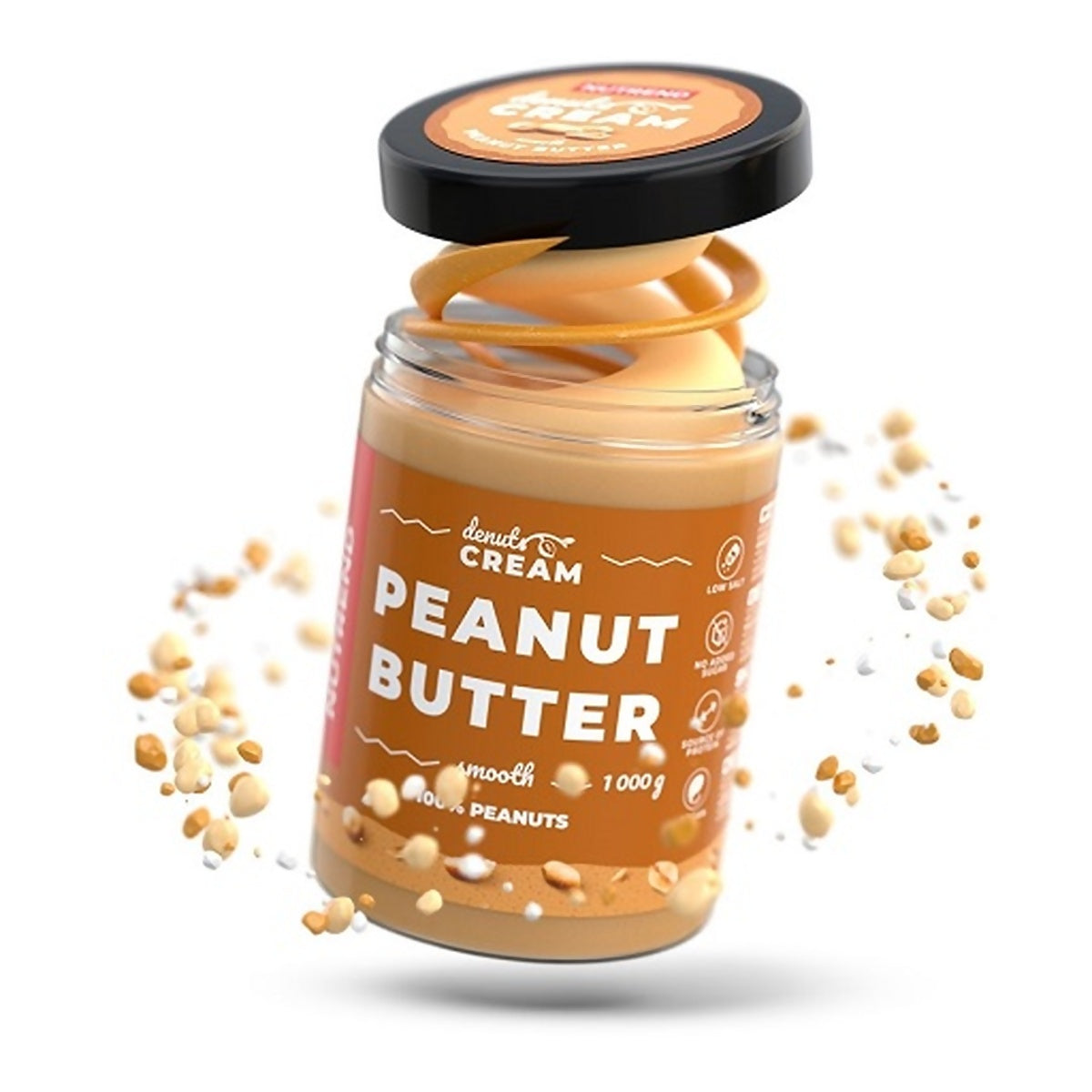 Nutrend Denuts Cream 1000 G De Mantequilla De Cacahuete_0