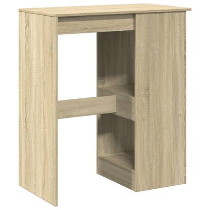 Mesa Alta Con Estantes Madera Roble Sonoma 90x47,5x103,5 Cm_4