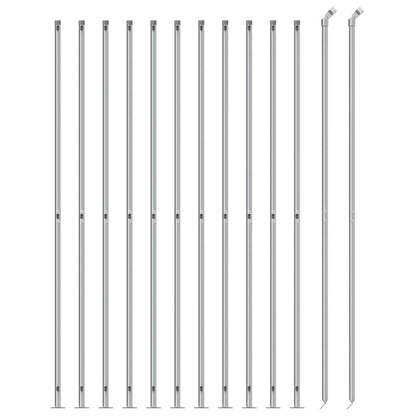 Cerca De Alambre Con Brida Plateada 2x25 M / Vetonek_2