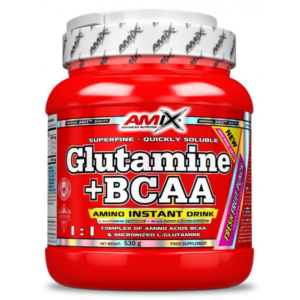 Glutamine + Bcaa 530 Gr Naranja