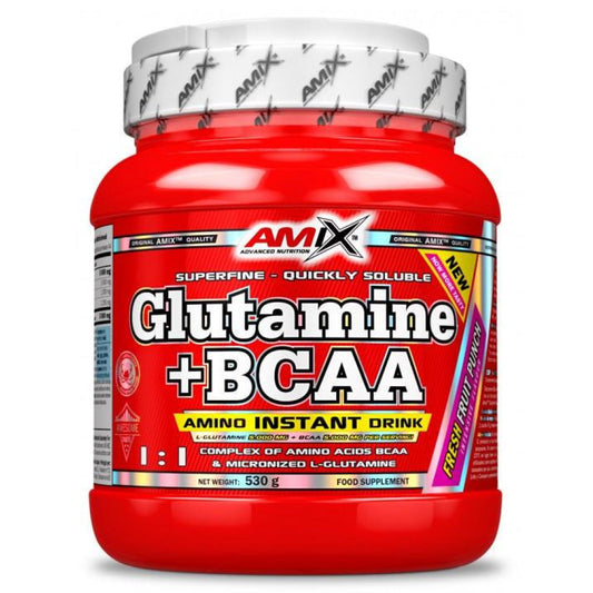 Glutamine + Bcaa 530 Gr Lima - Limón