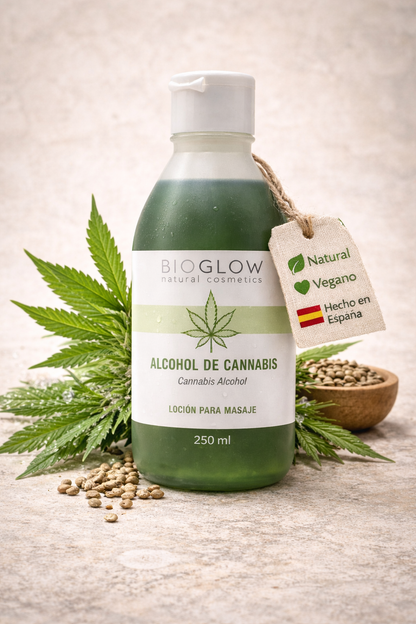 Alcohol de Cannabis Natural 250 ml | Tónico Corporal Calmante | Relajante Muscular, Activa Circulación, Piernas Cansadas_3