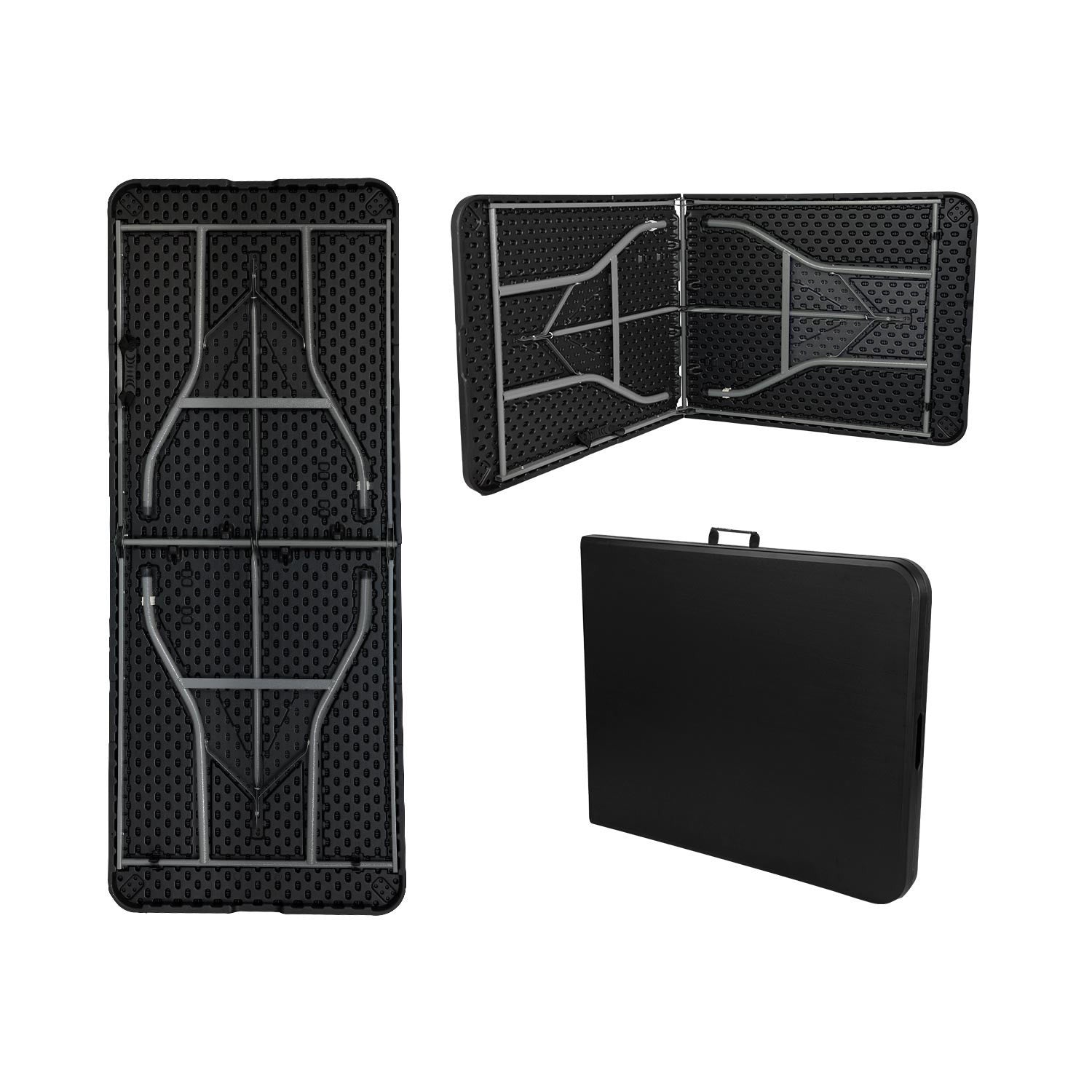 Pack 2 Mesas Plegables 180cm Rectangular Catering 7house_4