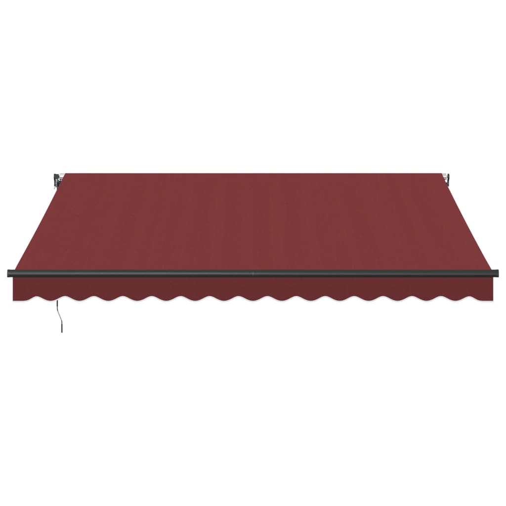 Toldo Retráctil Automático Color Burdeos 400x350 Cm_2