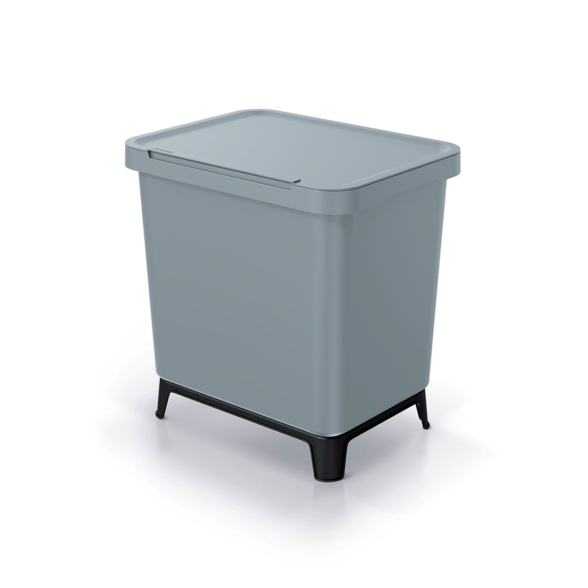 Sistema Clasificador De Reciclaje 2x10l Color Gris Keden_3