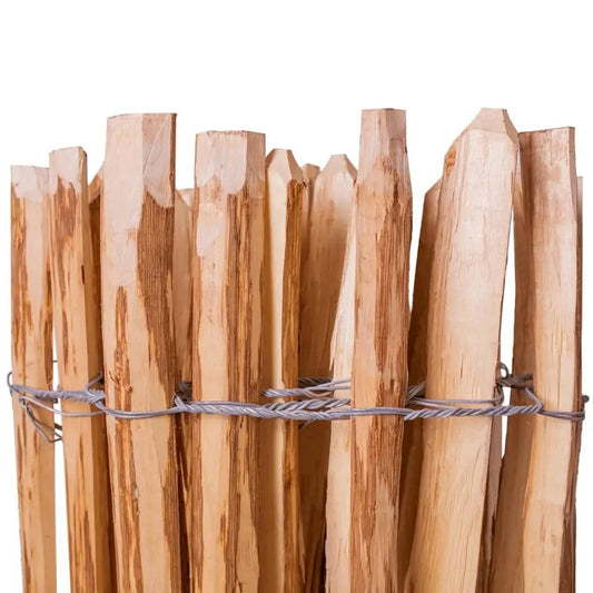 Valla De Jardín Madera De Avellano 90x500 Cm / Vetonek_0