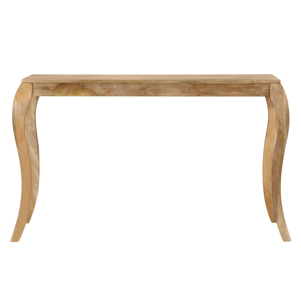 Mesa De Comedor De Madera Maciza De Mango 118x60x76 Cm_0