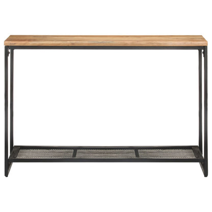 Mesa Consola De Madera Maciza De Acacia 110x35x75 Cm_0
