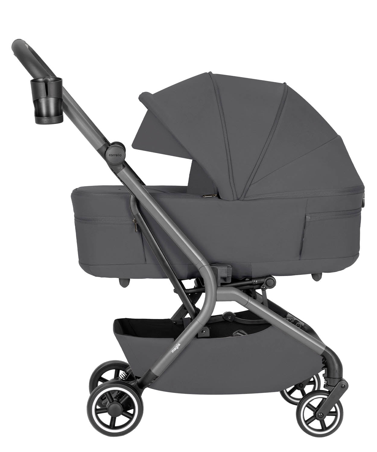 Carrello Carrito De Bebé Magia Dúo 2 En 1 Elm Grey_2