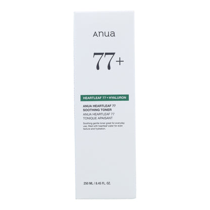 Tónico Facial Heartleaf 77% Soothing Toner Anua 250 ml