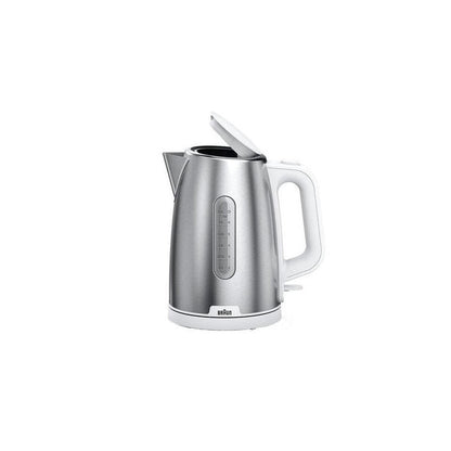 Tetera Eléctrica Braun Wk 1500  1,7 L 2200 W Acero Inoxidable, Blanco_2