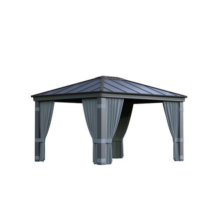 Set Cortinas para gazebo cenador Dallas 360x422 cm