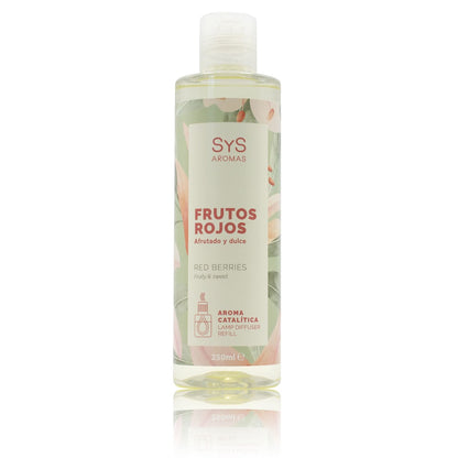 Aroma para Lámpara Catalítica Frutos Rojos SYS Aromas 250 ml | Fragancia Afrutada y Dulce_0