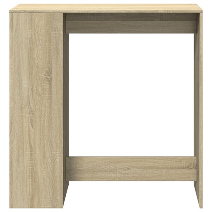 Mesa Alta Bar Con Estantes Madera Roble Sonoma 101x40x103,5 Cm_2