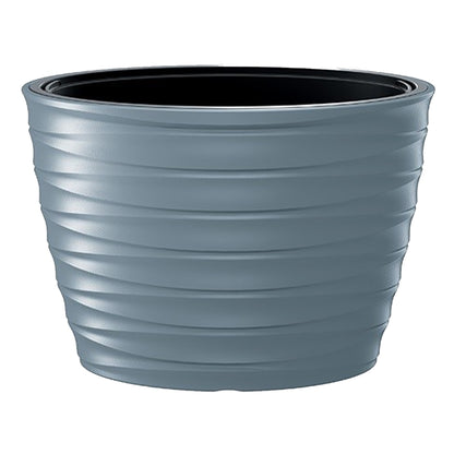 Maceta Freze - Oval 55l., Con Depósito, Dimensiones (mm) 593x393x420, Color Gris Claro_0