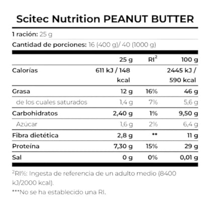 Peanut Butter 400 Gr Smooth_1