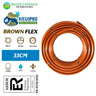 Tuberí­a Autocompensante Marrón A 33cm 100 Metros. Brownflex.