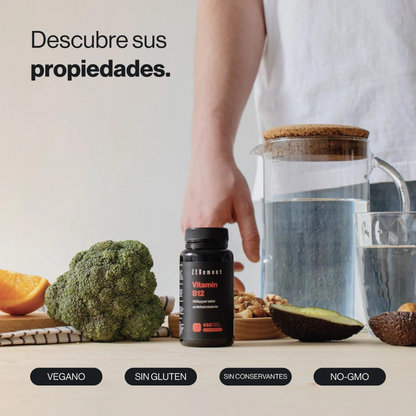 Vitamina B12 1000 mcg Zenement 450 comprimidos veganos