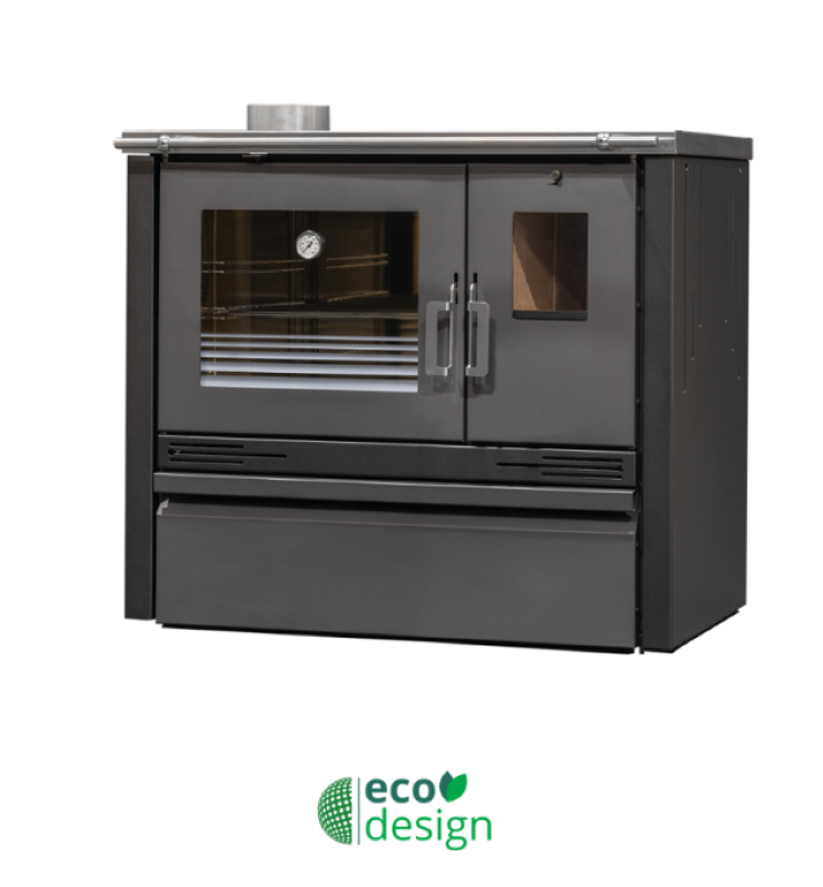Cocina Tradicional De Leña Modelo Me16 Black Pv_1