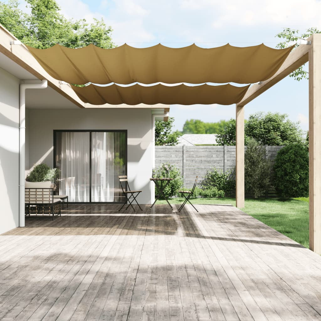 Vidaxl Toldo Vertical Beige 300x360 Cm Tela Oxford_1