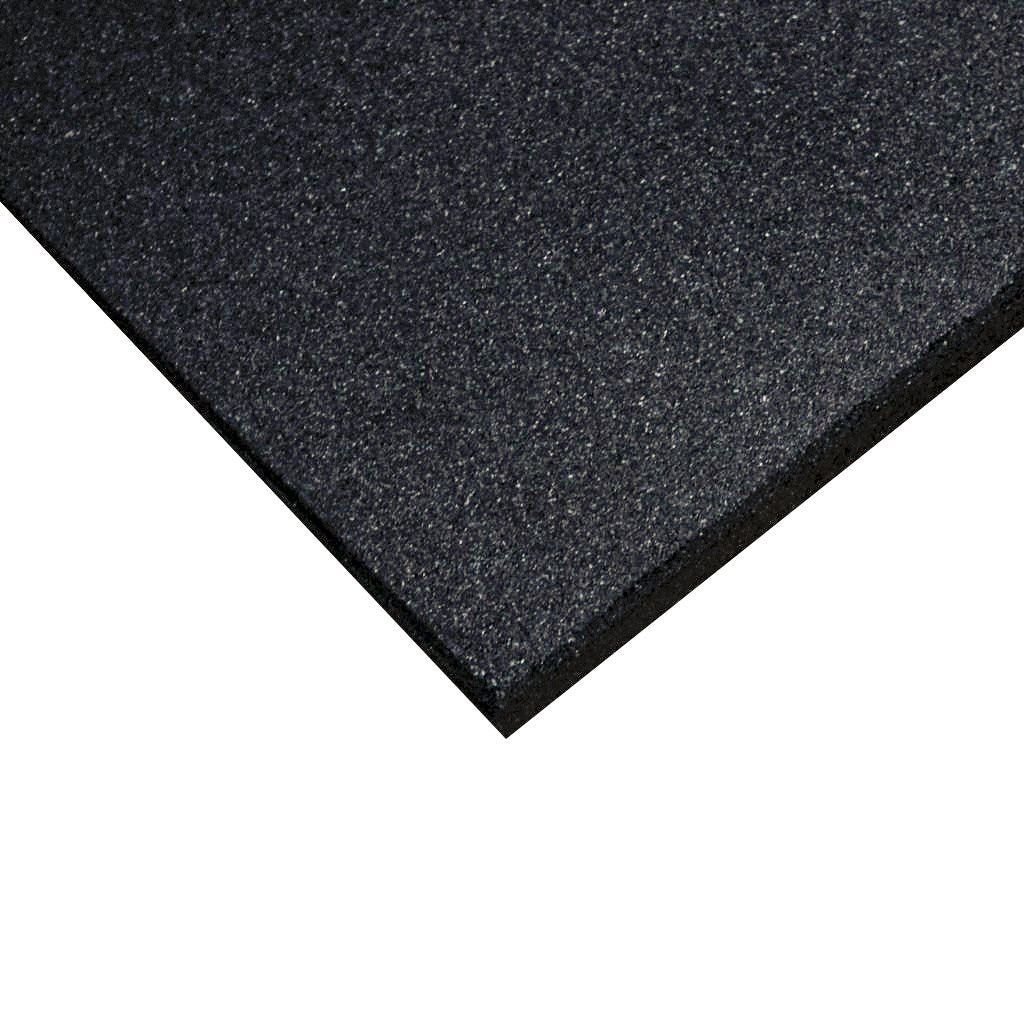 Jowy Loseta De Caucho 2cm 50x50cm, Color Negro_0