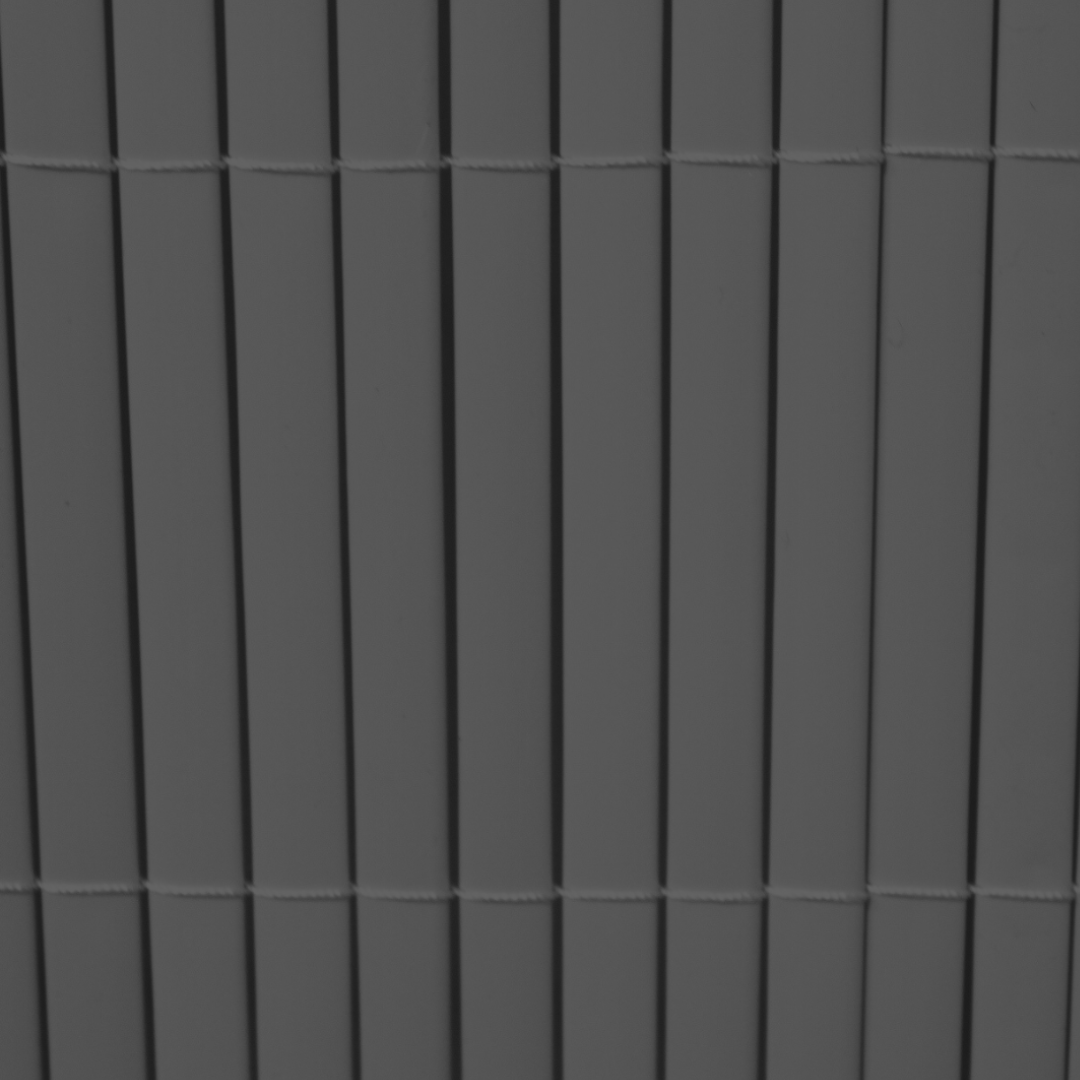 Cañizo Pvc Doble Cara| 1x3 M| Color Gris| Lamas 11 Mm| Composición 100% Pvc| Bridas De Sujeción Incluidas_2