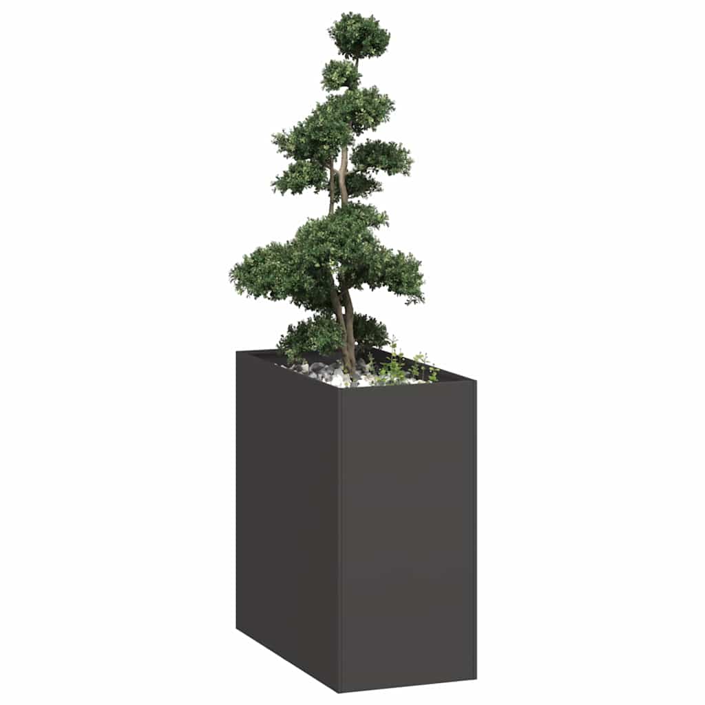 Jardinera Acero Negro 40x80x80 Cm_1