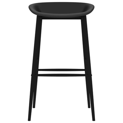 Taburetes De Cocina 4 Unidades Negro_1