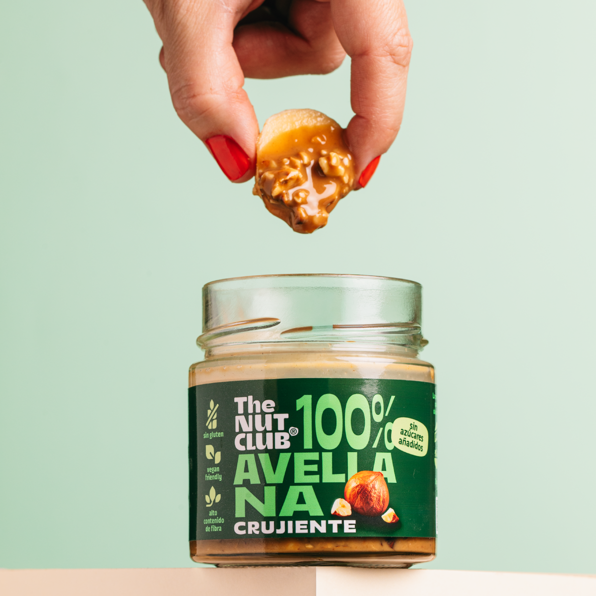 Crema 100% avellana crujiente The Nut Club 180g_3