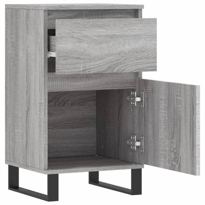 Aparador Madera De Ingeniería Gris Sonoma 40x35x70 Cm / Vetonek_1