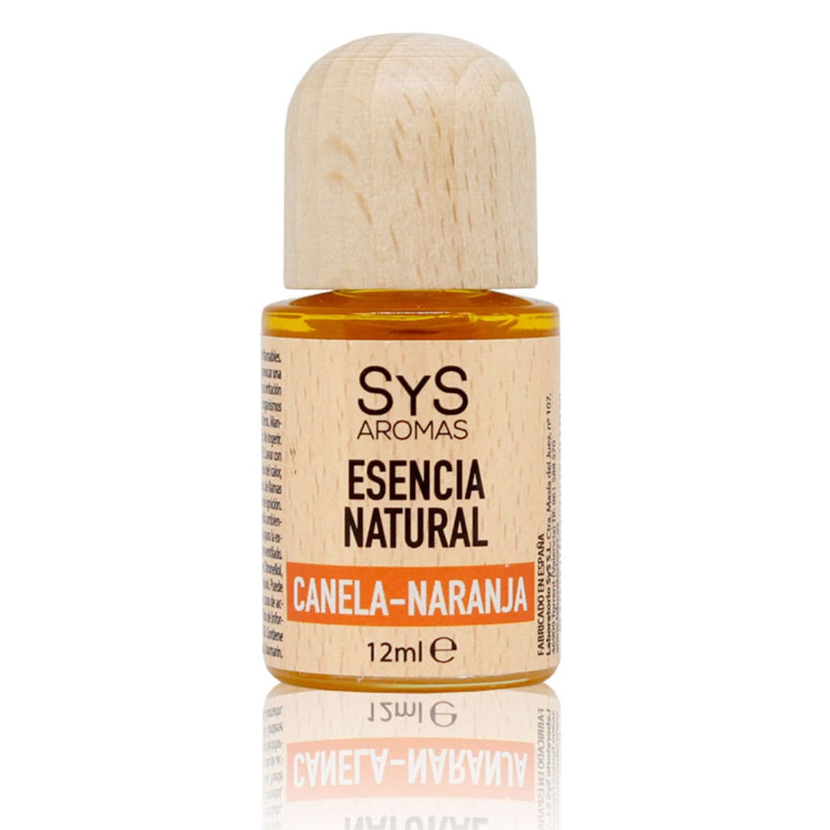 Esencia Natural Canela-Naranja SYS Aromas 12 ml | Aroma Cítrico y Especiado | Para Quemadores y Humidificadores_0