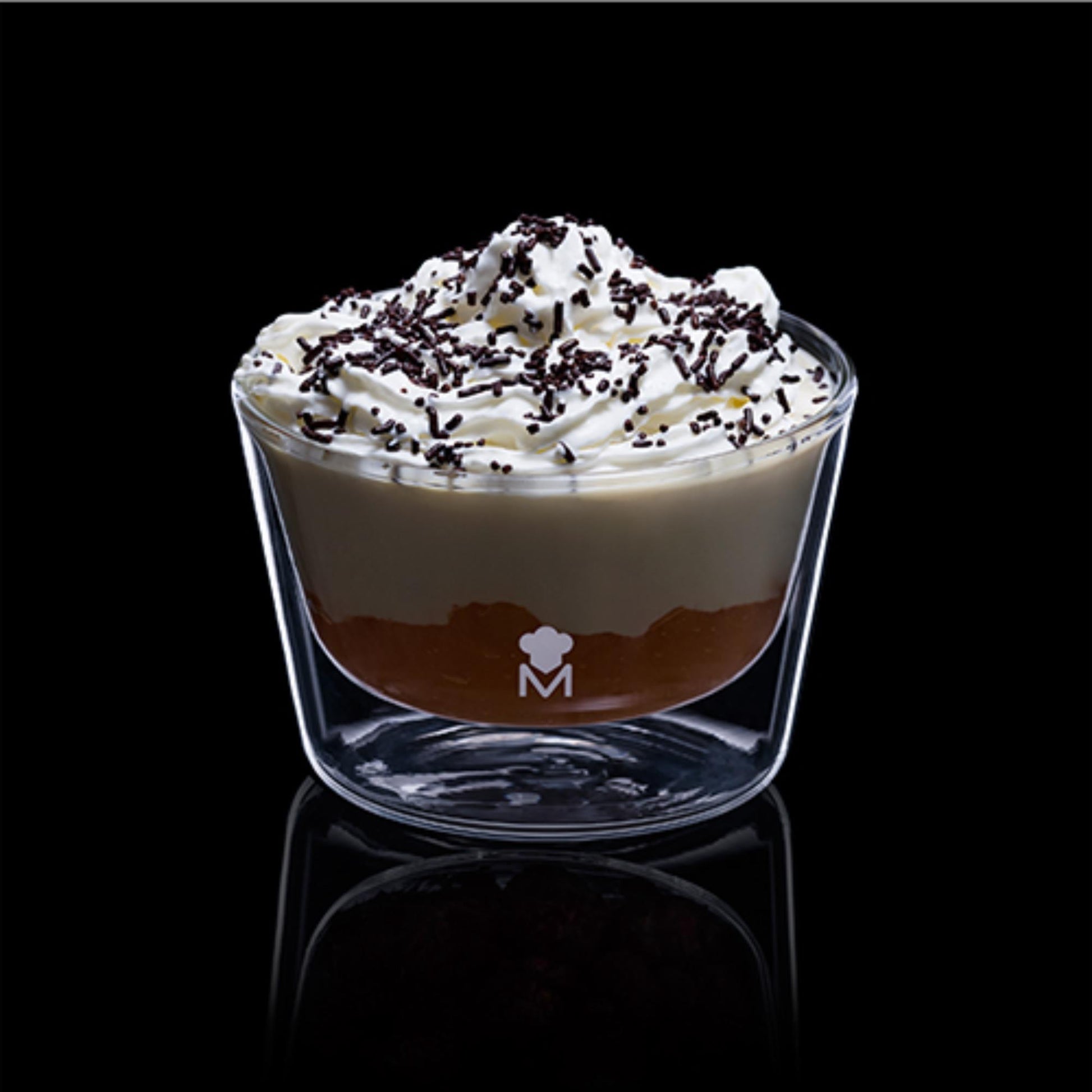 Bol Mediano Mixology De 400ml De Doble Pared En Borosilicato Masterpro_1
