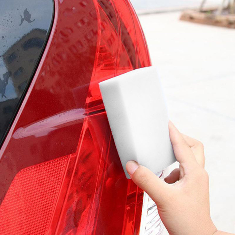 10 Esponjas Mágicas De Melamina Especial Para El Cuidado Del Coche. Limpieza Solo Con Agua, Sin Químicos Ni Detergentes_2