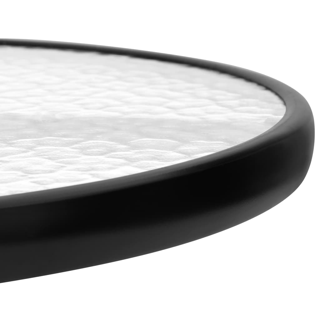 Vidaxl Juego De Comedor De Jardín De 3 Piezas Negro_5