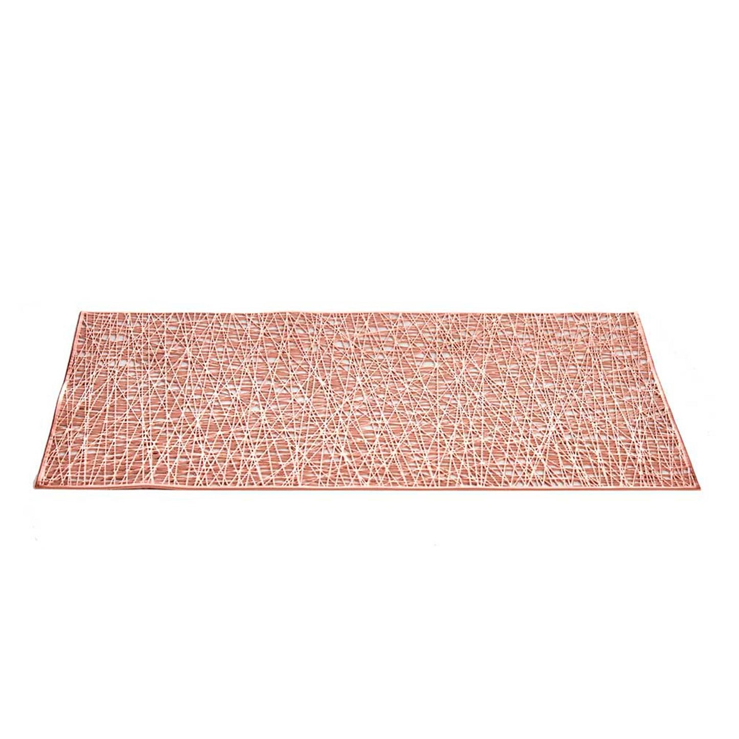 Tapete Rectangular Plastico Rosa Colección Kinvara