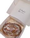 Postre de nueces kringle (Es Kringles) con caramelo a  la sal y  glaseado 400-425g