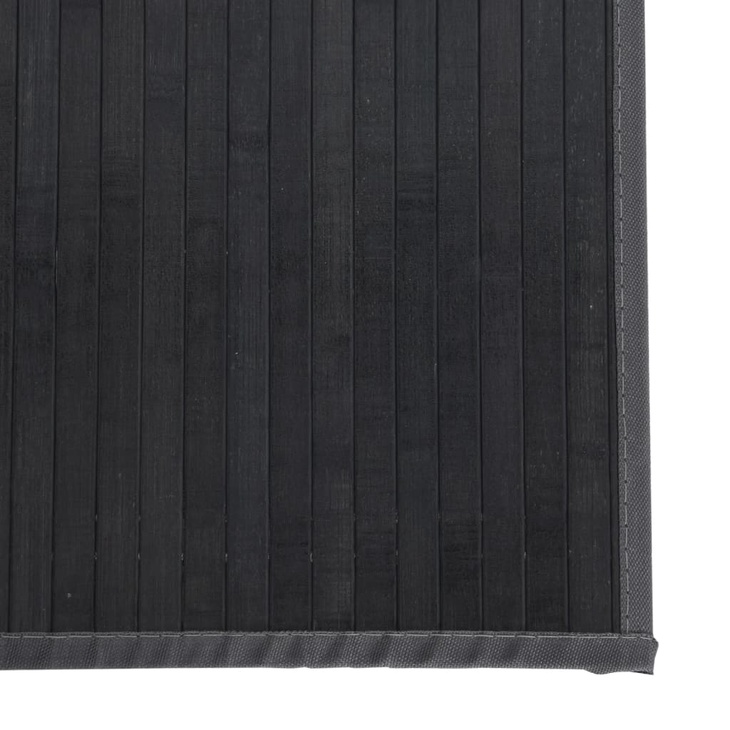 Alfombra Rectangular Bambú Gris 100x1000 Cm / Vetonek_0