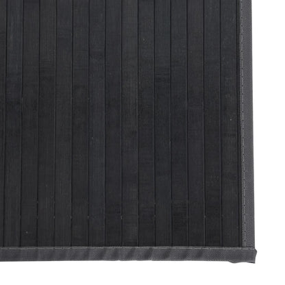 Alfombra Rectangular Bambú Gris 100x1000 Cm / Vetonek_0