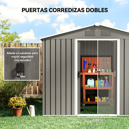 Outsunny Caseta De Jardín Exterior 3_4