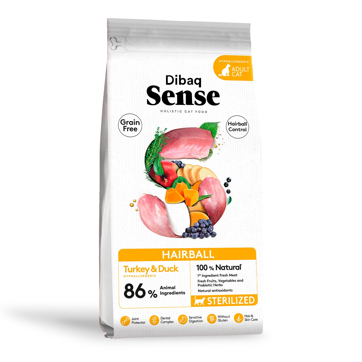 Dibaq Sense Grain Free Cat Hairball_0