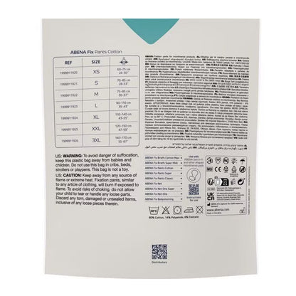 Fix Pants Cotton incontinencia Abena Talla S 3 Uds