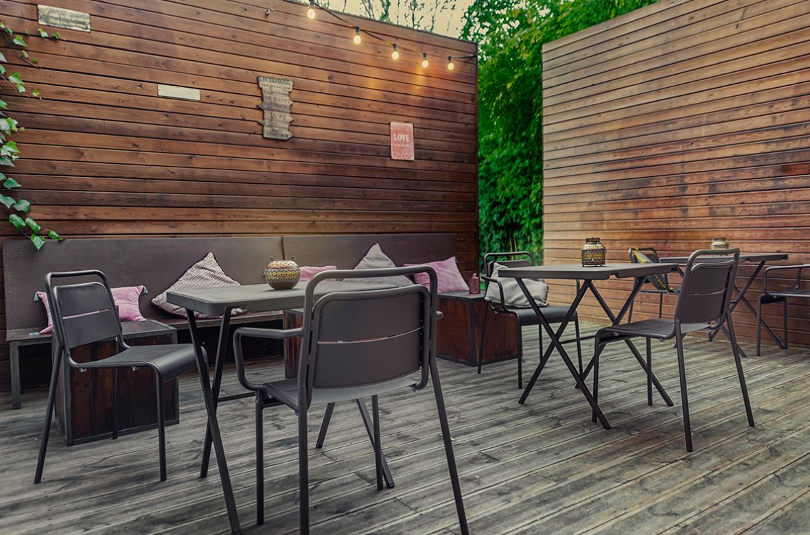 Zown Silla Apilable Jardin Exterior Alma Armchair Marron_5