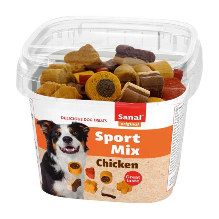 6u Sanal Snack Sport Mix Para Perro 100 Gr