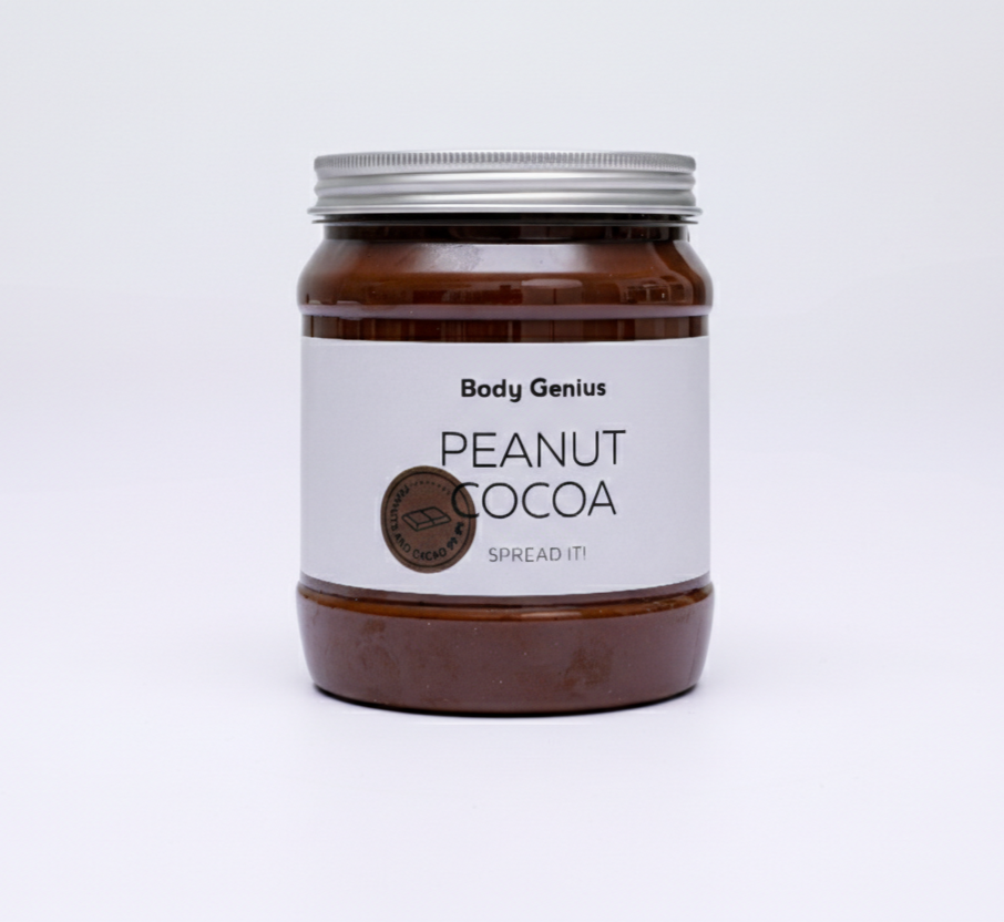 Crema De Cacahuete Y Cacao - 1kg - Sin Azúcares_0